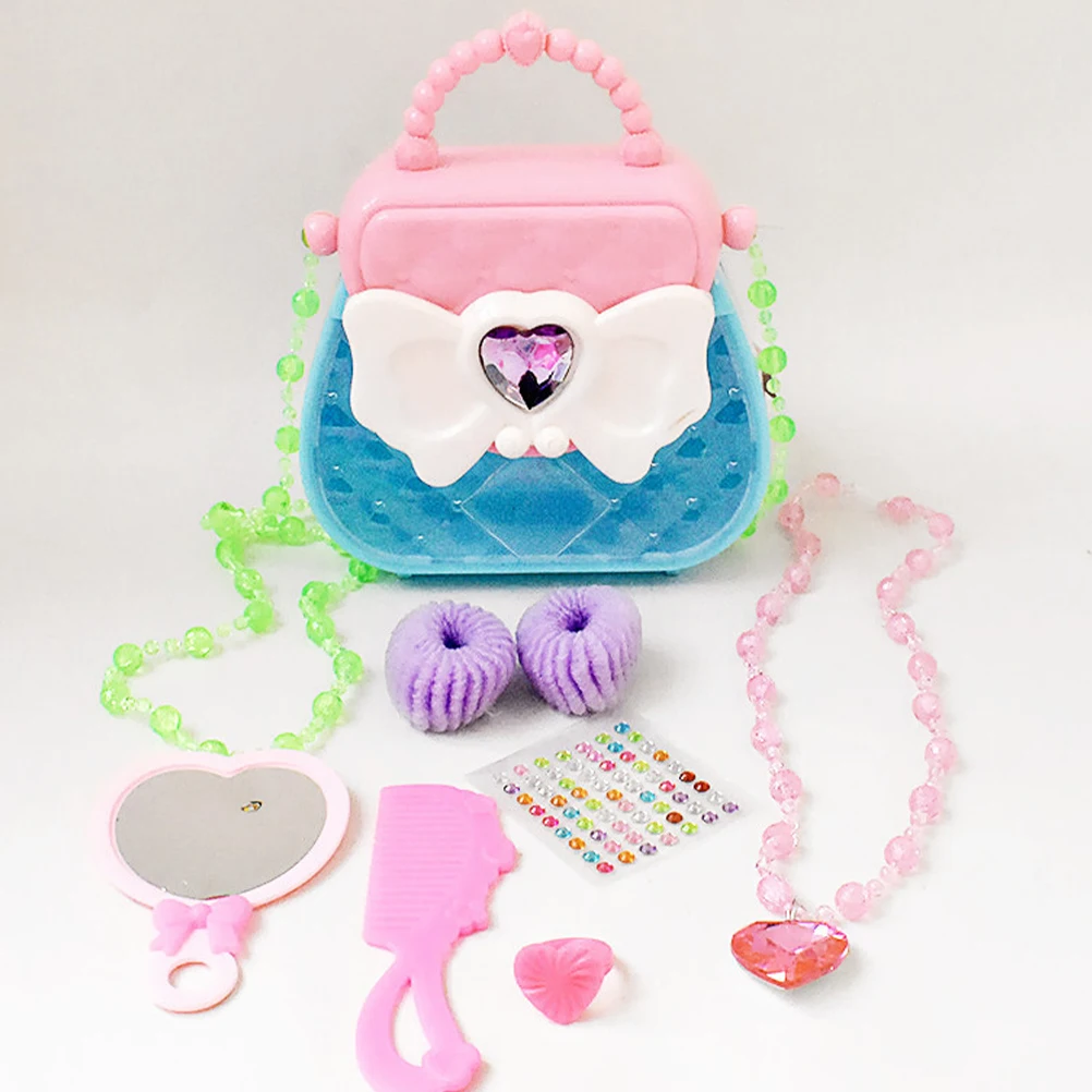 1 Set Pretend Play Makeup For Kids Simulated Set Role Play Children'S Simulation Makeup Girl Birthday Gift Playing