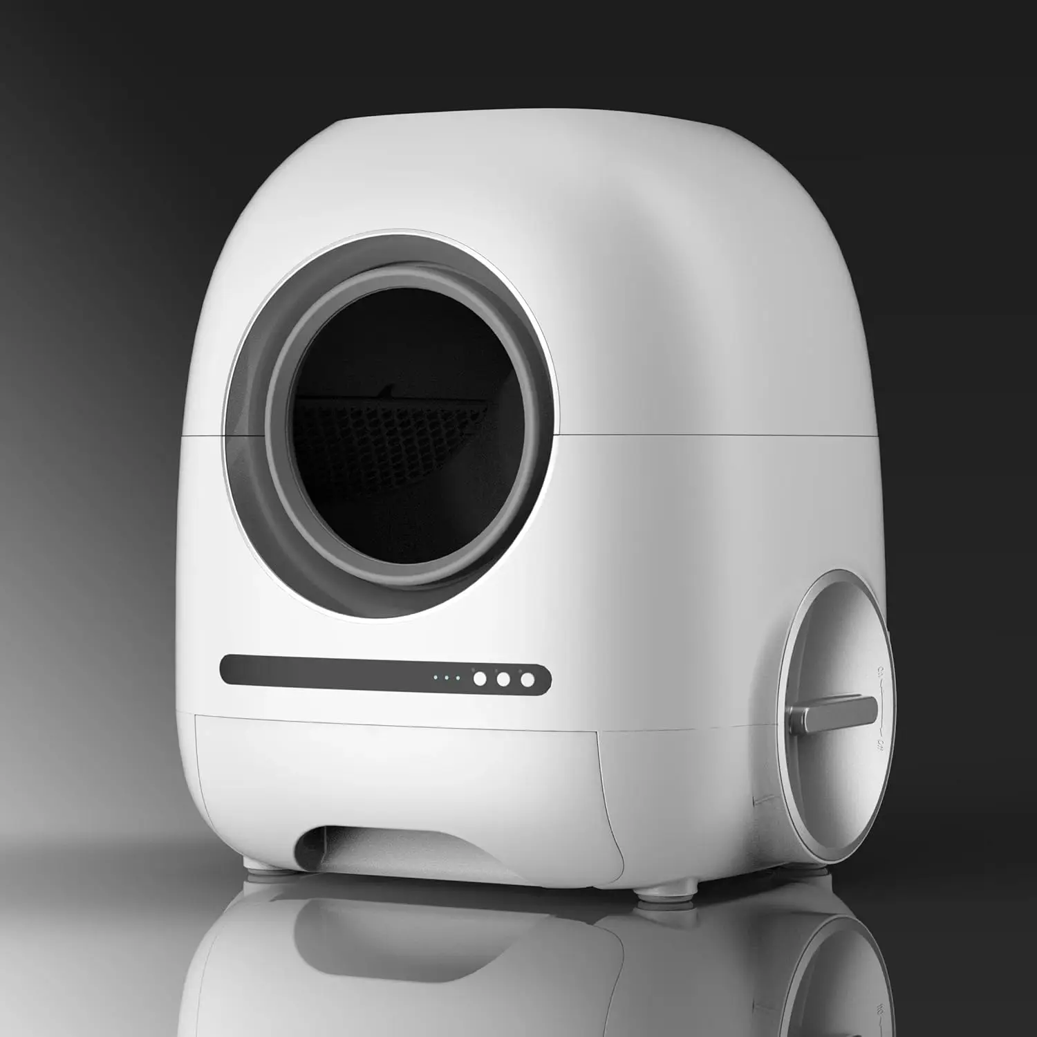 65L Smart Automatic Cat Litter Box Self Cleaning with Odor Control for Multiple Cats Large Capacity