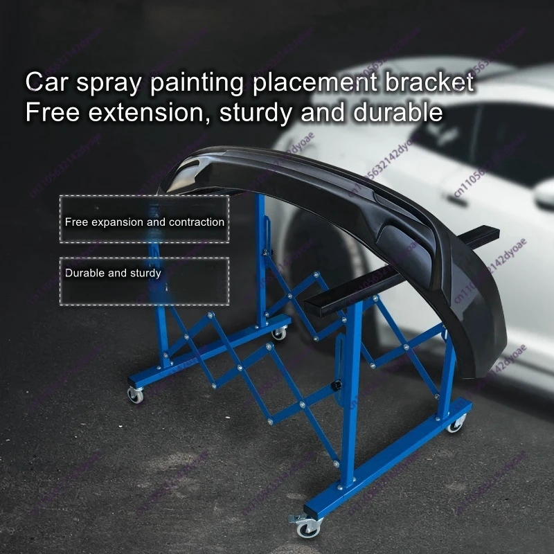 Car Door Hood Bumper Paint Holder Bumper Placement Rack Repair Tool Mobile Support Stand