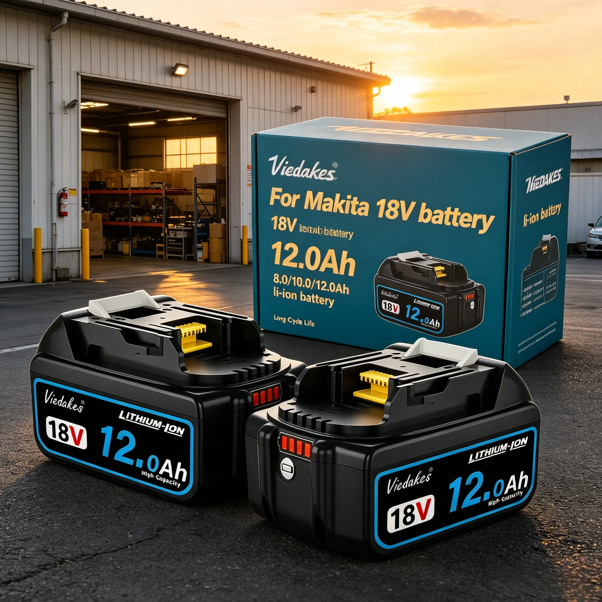 

Genuine bms rechargeable 18V 8/10/12.0Ah battery, for Makita 18V battery BL1830 BL1840b BL1850b BL1860b Replace Lithium Battery