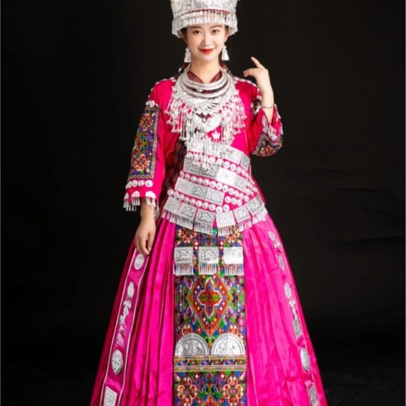 

New national costume female exotic dance Miao dress
