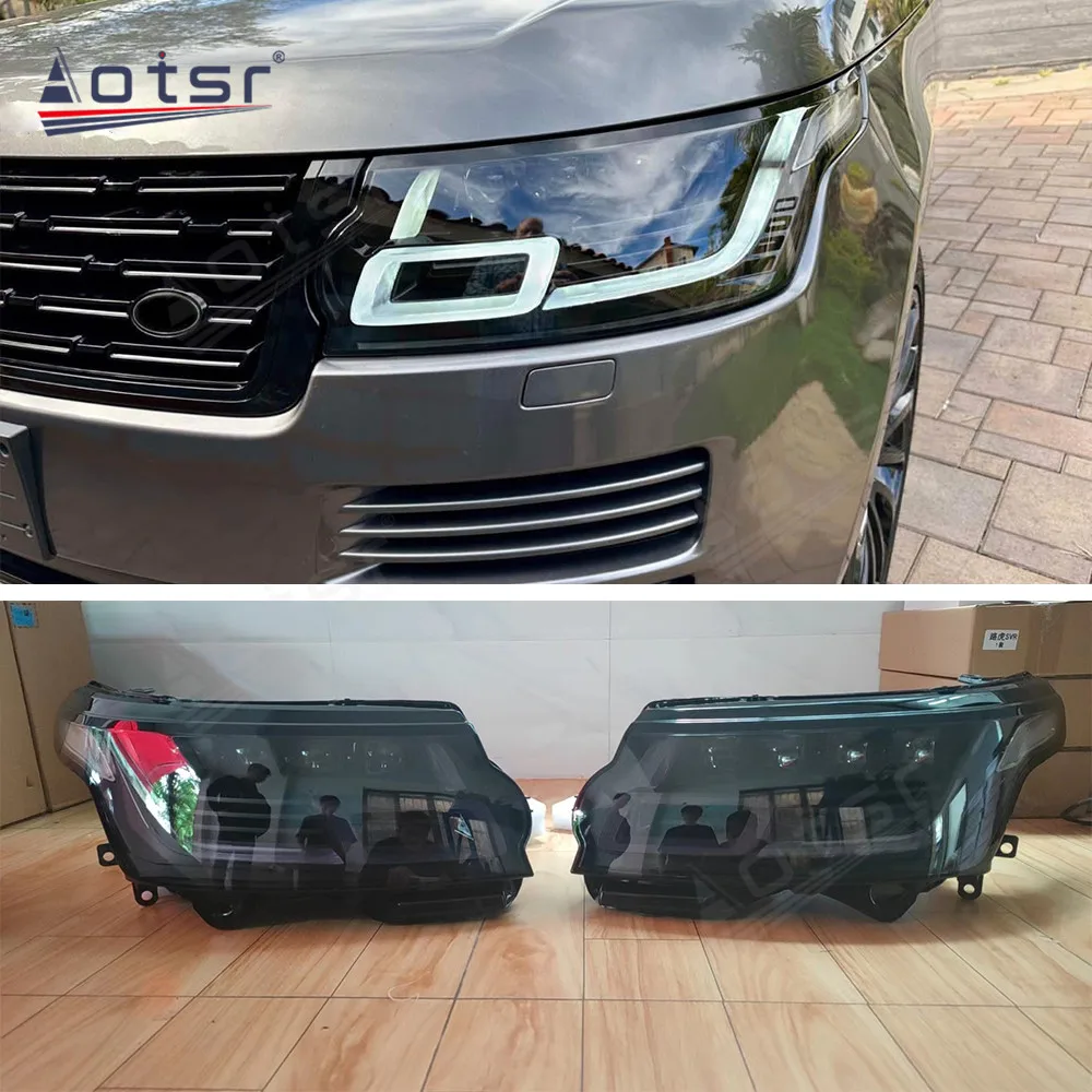 

The Car Accessories Modification For Land Rover Executive 2013-2017 Car headlights