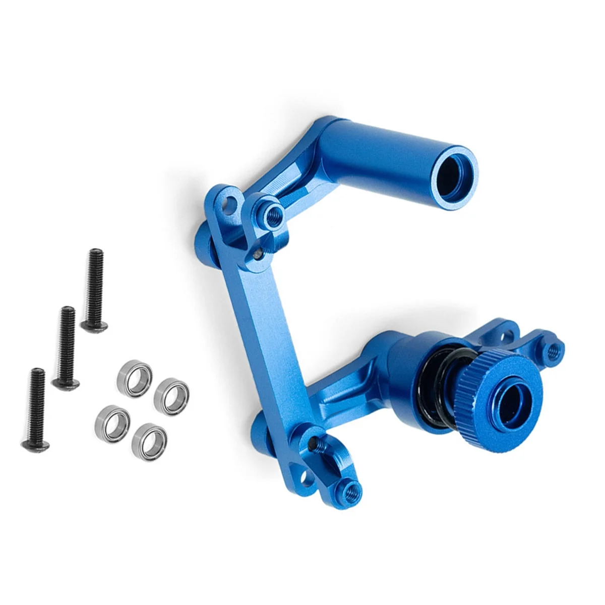 Nuevo Kit de dirección de actualización de coche RC para TRAXXAS 1/10 E-Maxx/T-Maxx piezas de mejora de coche RC azul