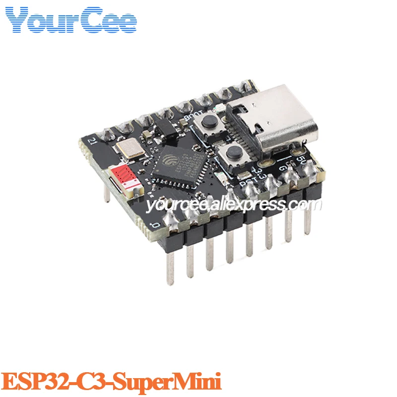 10 szt./1 szt. Płytka rozwojowa ESP32-C3-SuperMini ESP32C3 Wi-Fi Bezprzewodowa Bluetooth Programowalna Płytka Sterująca do Nauki Programowania Moduł Rdzeniowy — zdjęcie produktu 3