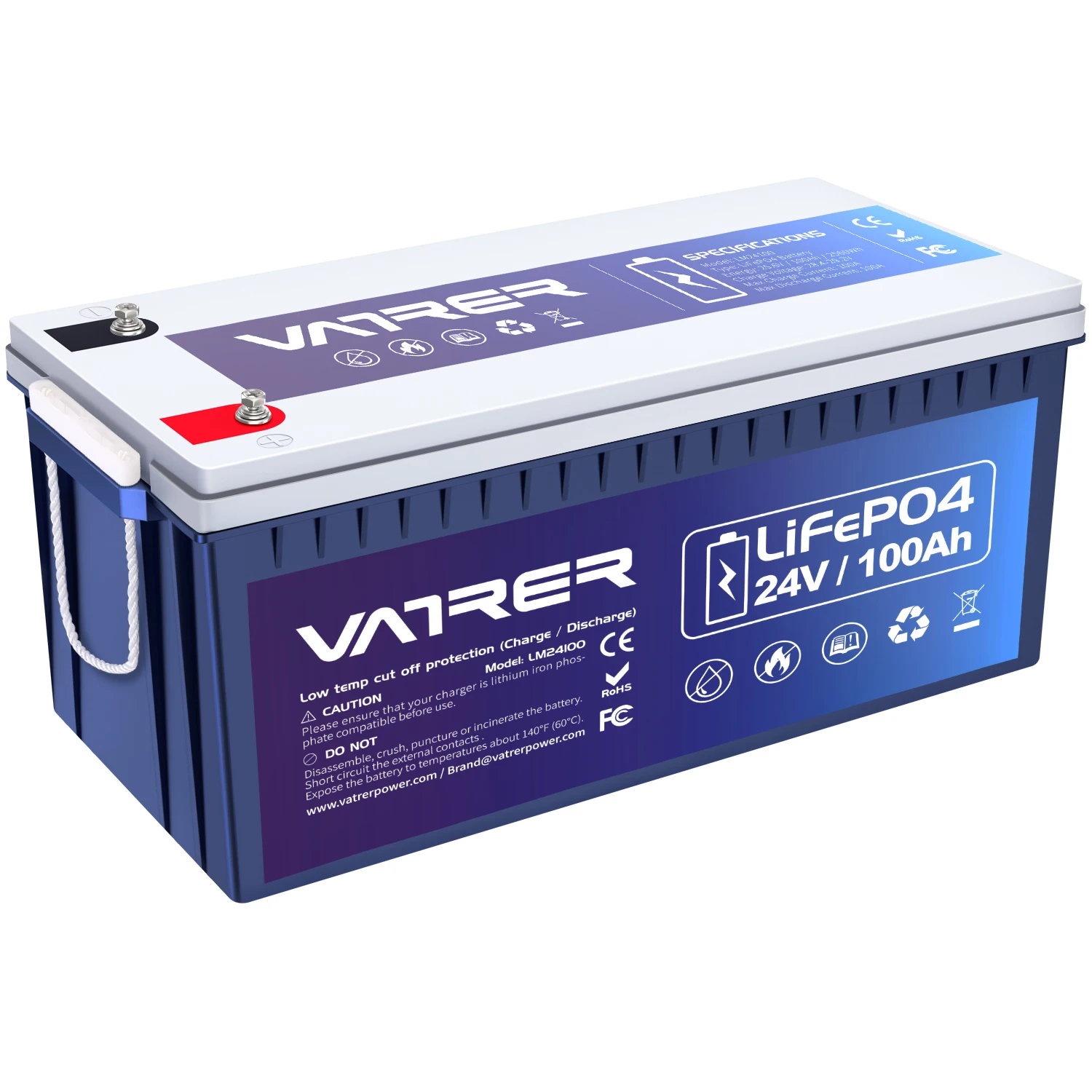 

Lifepo4 Battery Pack 24v 100ah Barttery Lithium 24v 100ah Lifepo4 Battery For Solar System