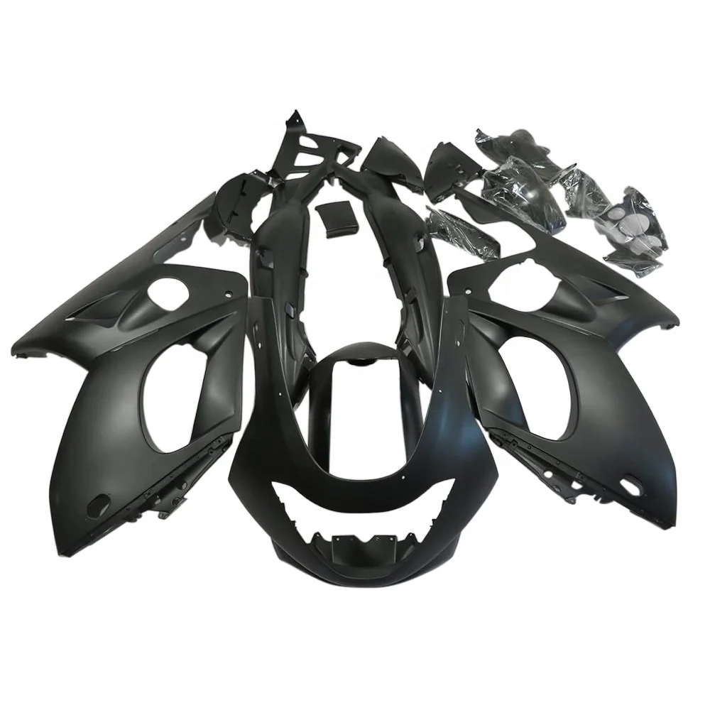 Motorcycle accessories high quality Advanced Fairing Kit For  YZF600R 1997-2007 ABS Plastic Bodywork Vivid Black