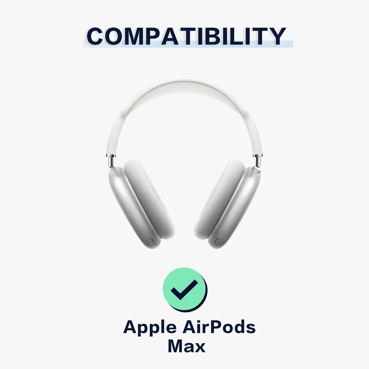 غطاء حماية مصمم لحافظة Airpods Max، حافظة واقية لسماعات الرأس مناسبة لـ AirPod Max يدعم وضع النوم، مضاد للخدش