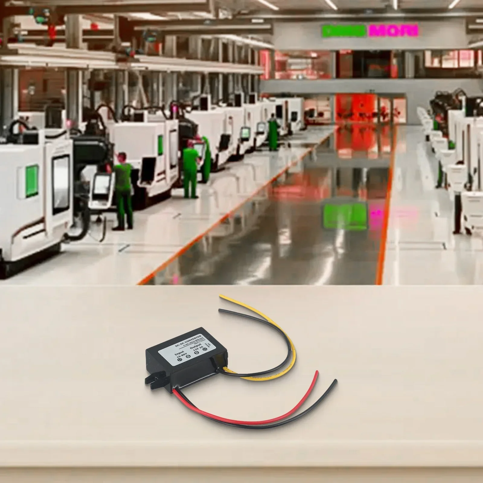 Outdoor Use DC To DC Converter 12V Converter High Stability Output Multiple Protection Functions For LED Devices
