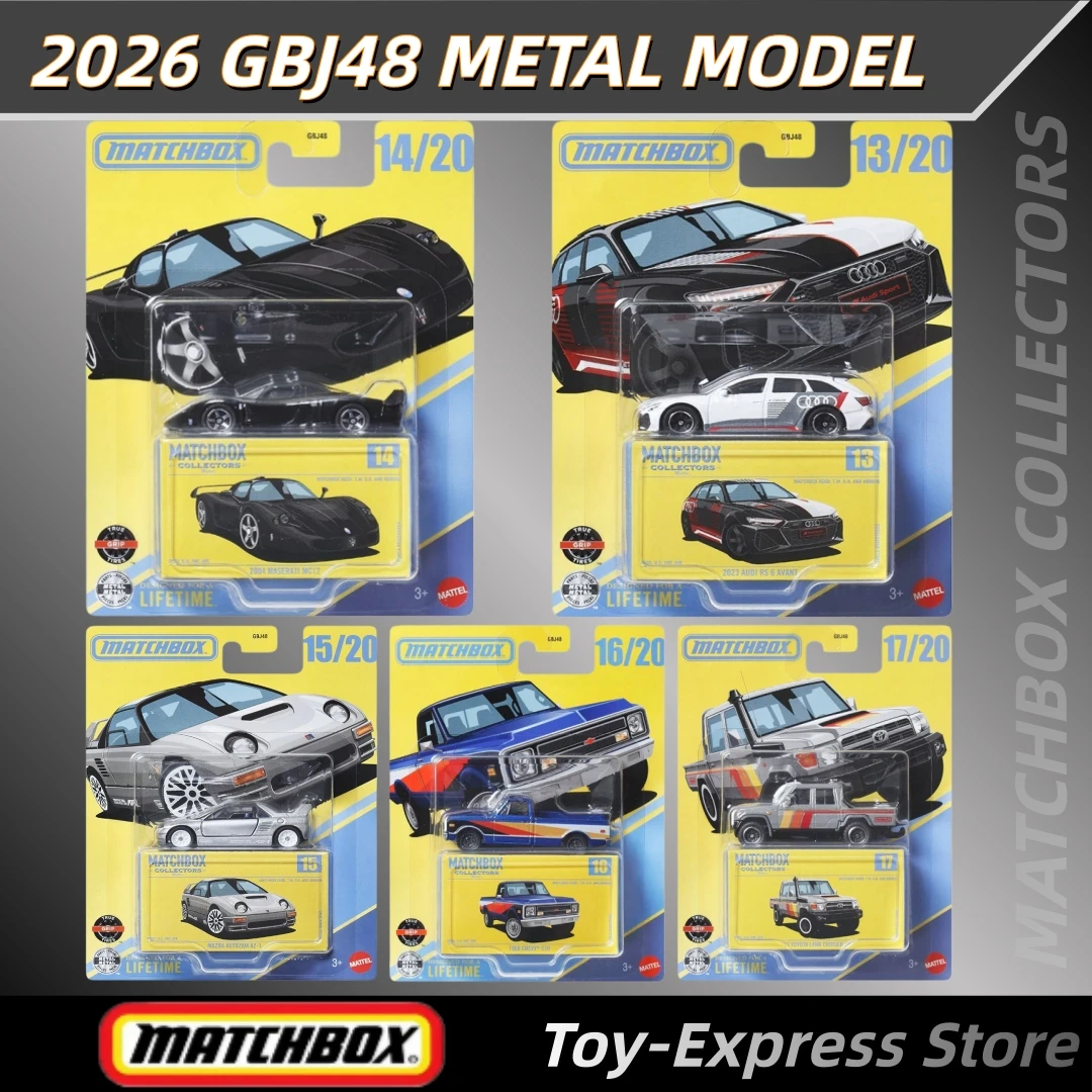 matchbox-collectors-2026-lote-audi-maserati-mazda-chevy-toyota-1-64-diecast-car-model-collectible-metal-vehicles-display-toy