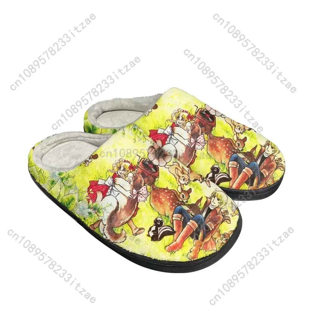 

Hot Candy Candy Fashion Cotton Custom Slippers Mens Womens Teenager Plush Casual Keep Warm Shoes Thermal Comfortable Slipper