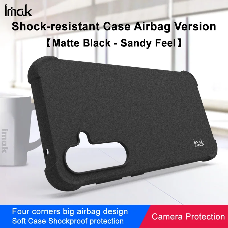 

S23FE S23 Ultra 5G Матовый чехол IMAK Lens 360 Protect для Samsung Galaxy S23 FE S 23 Plus Бампер Чехол Air Bag Противоударный Capa