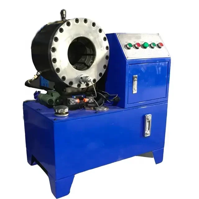 Stainless Steel Hydraulic Hose Crimping Machine High Pressure Pipe Rubber