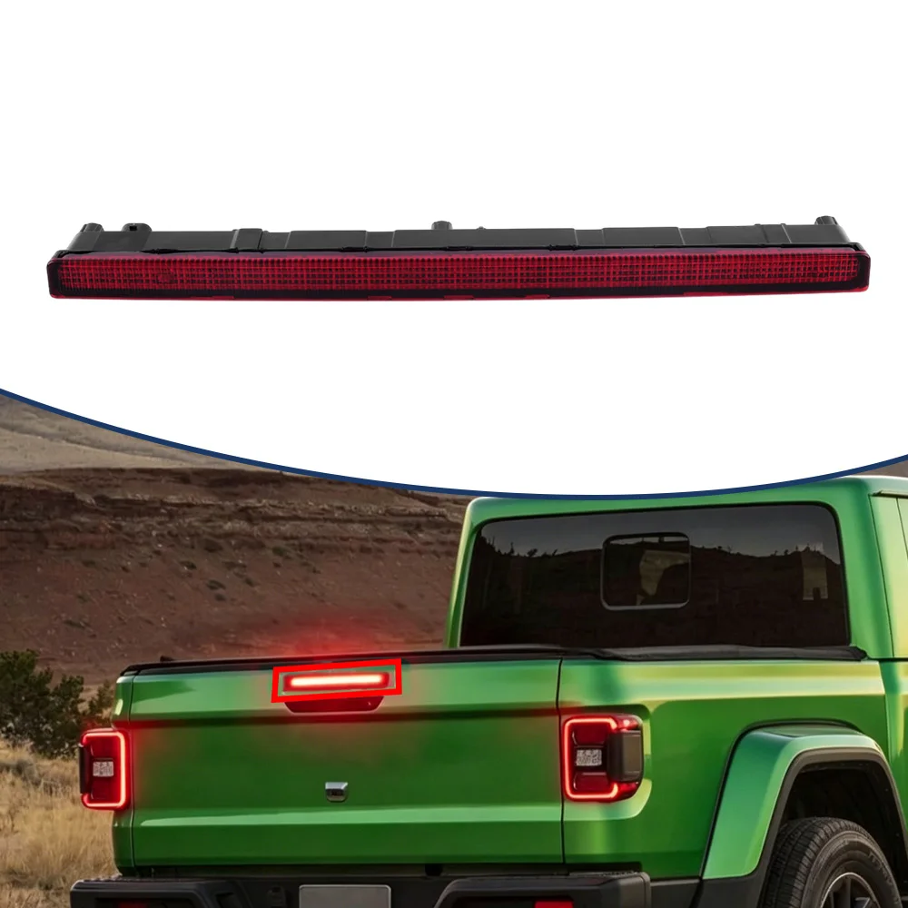 For Jeep Gladiator 2020-2026 Car Rear LED 3rd Third Brake Lamp Center High Mount Stop Light 68338388AC 923-297 68338388AB
