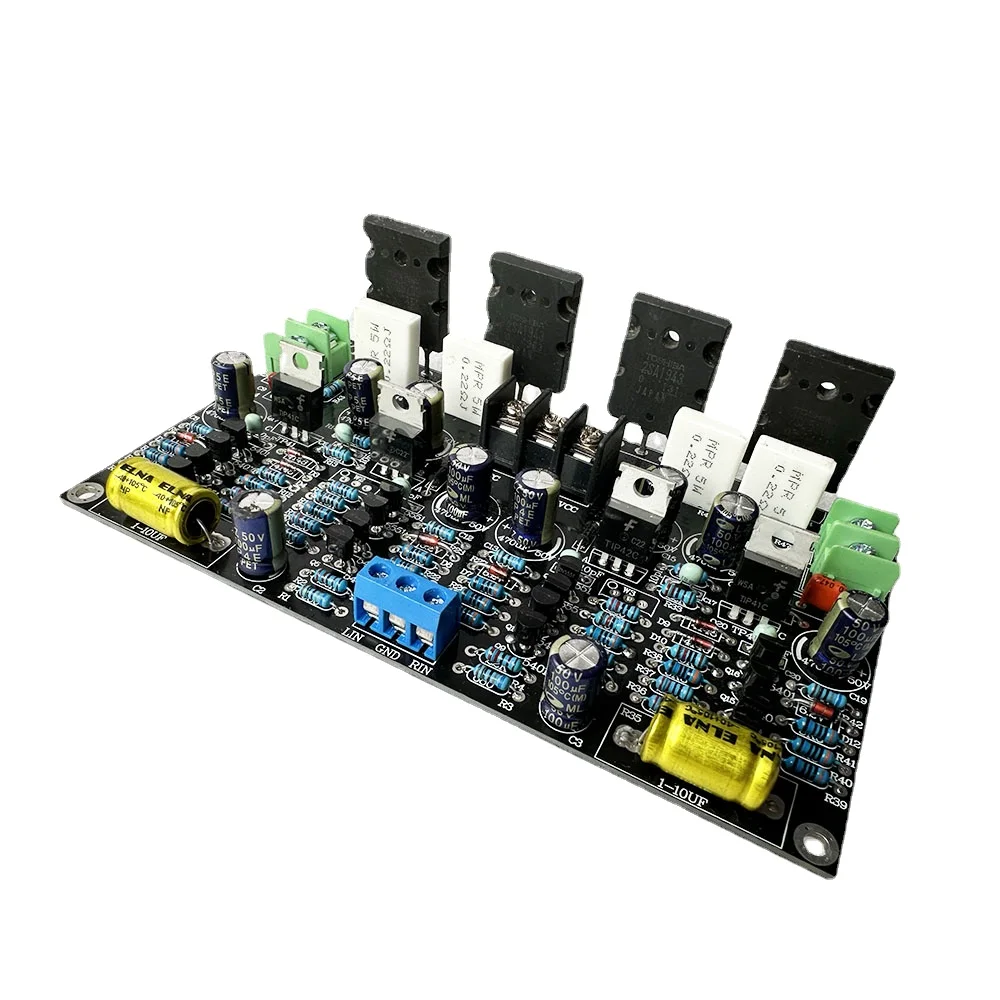 HIFI Toshiba 2SA1943/2SC5200 Mono 100W Power Amplifier Board DC 25V-45V