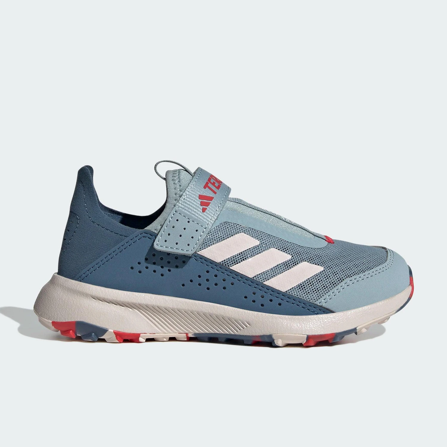 

Adidas оригинальная детская дышащая уличная спортивная обувь на липучке 2025 IH3746