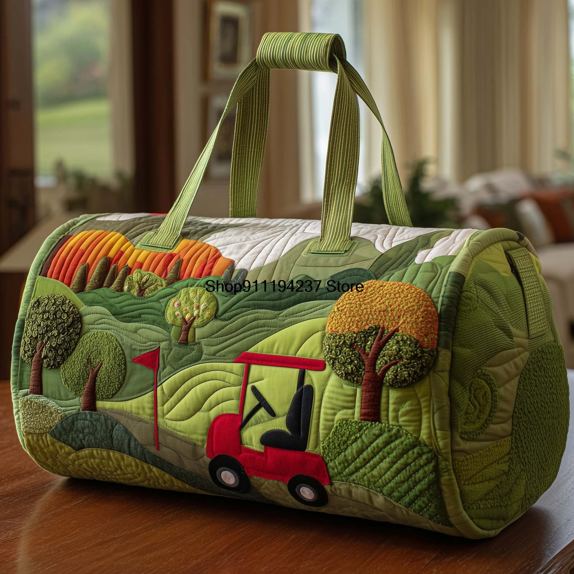 3D Quilted Travel Bags Personalized Tote Bag Beach Sport Bags Gifts Handbag Training Casual Bag Fashion Hiking Camping
