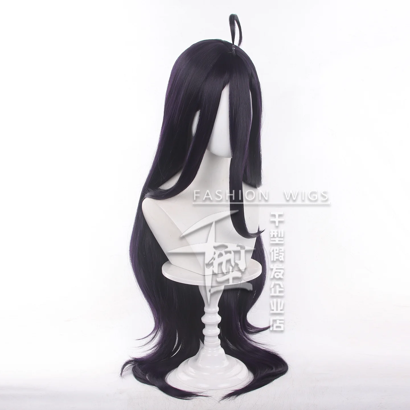 アニメアルベドコスプレウィッグ 100 センチメートルロングアルベドコスプレ耐熱人工毛女性ウィッグパーティーハロウィン + ウィッグキャップ