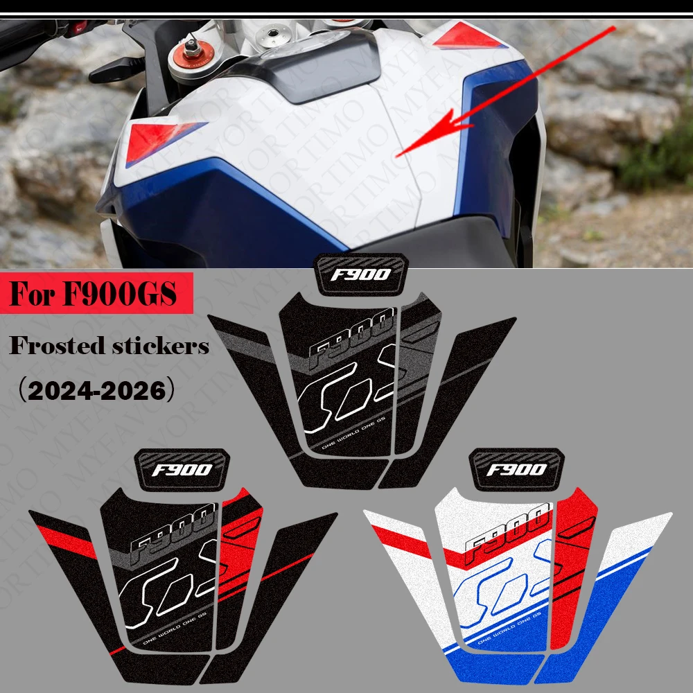 Motorcycle For F900GS F900 GS F 900 Tank Pad TankPad Cap Grips Gas Fuel Knee Stickers Decals Protector 2024 2025 2026