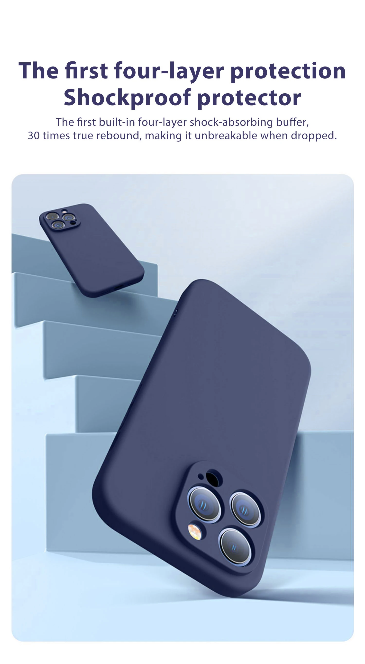 Luxuriöse Objektivschutzhülle für iPhone 17, 11, 12, 13, 14, 15, 16 Pro Max, weiche Stoßstangenabdeckung für Air 14, 15, 16 Plus, Telefonzubehör – Detail 8