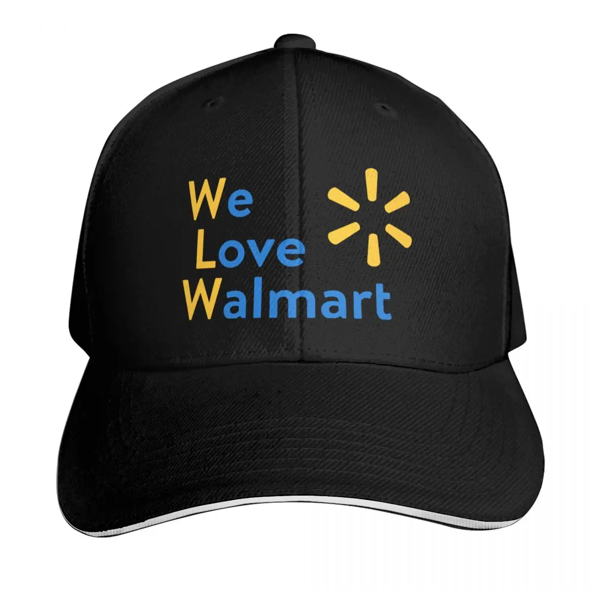 

WLW: We Love Walmart Baseball Cap Military Tactical Cap Trucker Hat fashionable sun hat Golf Men Women's
