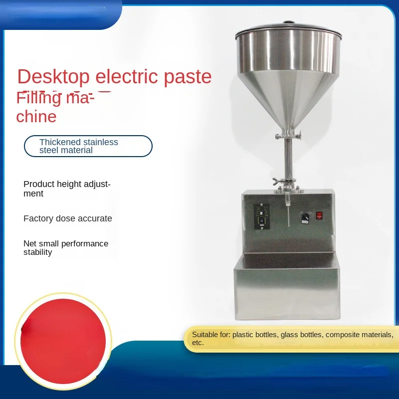 Desktop electric paste filling machine