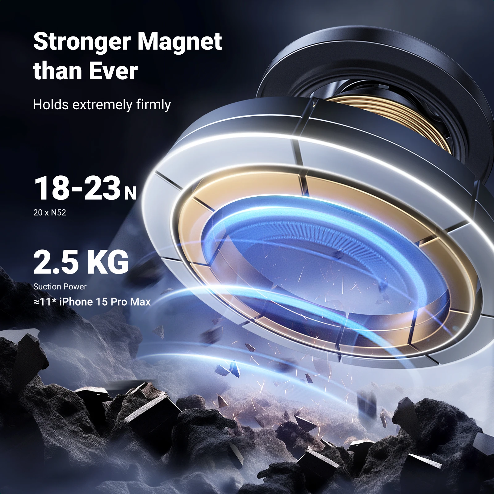 UGREEN Magnetic Car Phone Holder For Magsafe iPhone 16 15 14 Pro Max Xiaomi Samsung Air Vent Holder  Strong Magnet Phone Stand