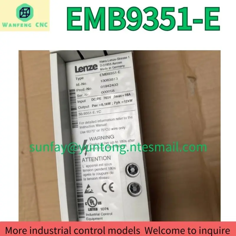 EMB9351-E Braking Resistor, Brand New, transporte rápido