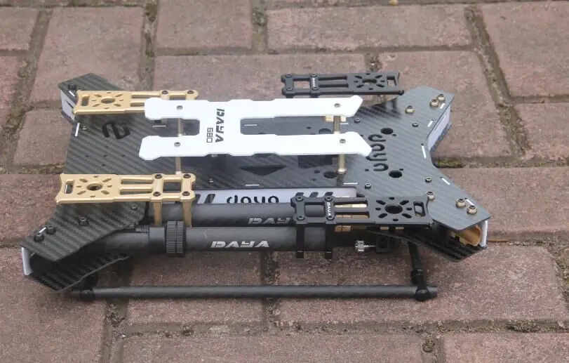 Daya DAYA-680 multi-rotor 3K carbon fiber folding rack, four-axis rack, drop-resistant and explosion-resistant