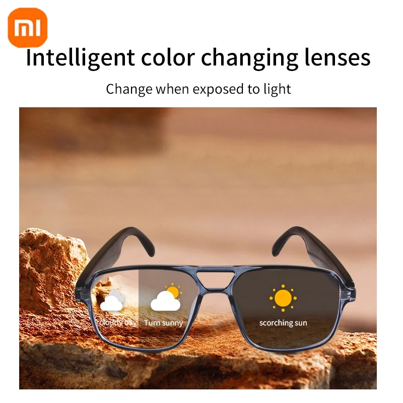 Xiaomi GS10 Smart Audio Brille Drahtlose Bluetooth Brille Für Anti-blau Licht Stimme Assistent Hören Musik Navigation Gläser