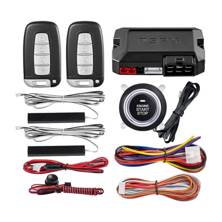 Car remote start, preheating and cooling, one-button start, PKE car anti-theft device With Trunk Release