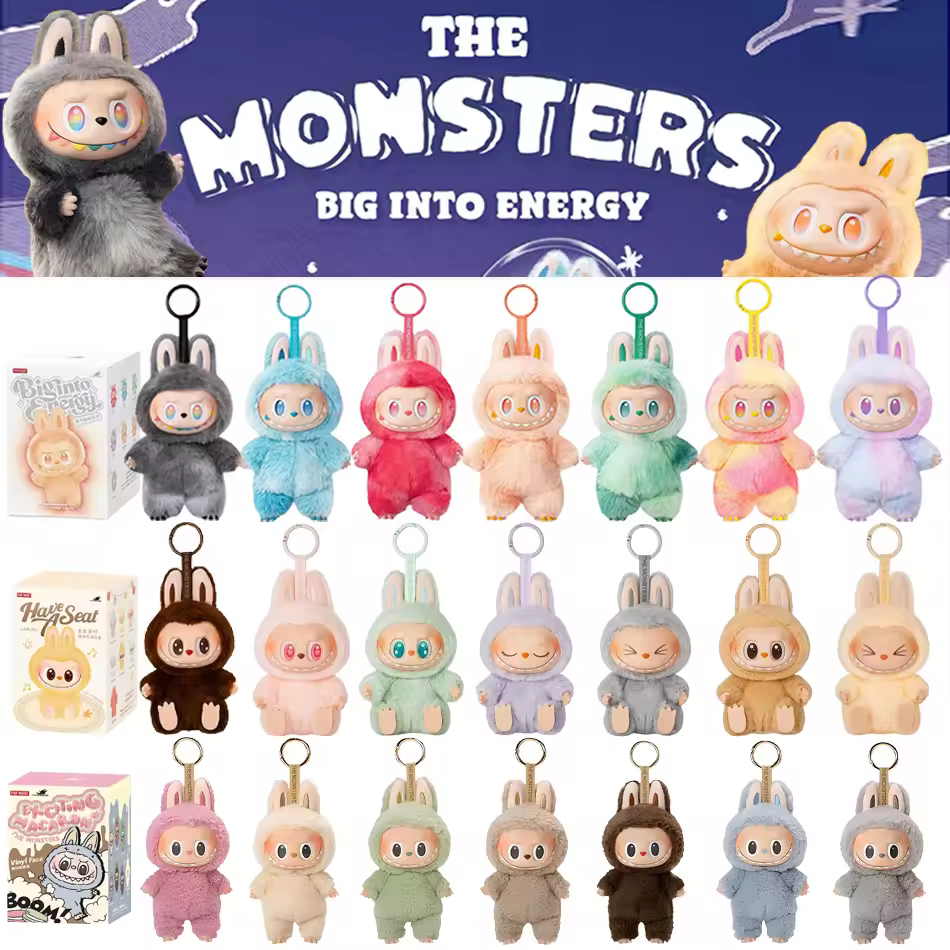 Labubu V3 The Monsters Big Into Energy Series Vinyl Face Blind Box Cute Labubu Fashion Pendant Decor Toys Surprise Gift - AliExpress 