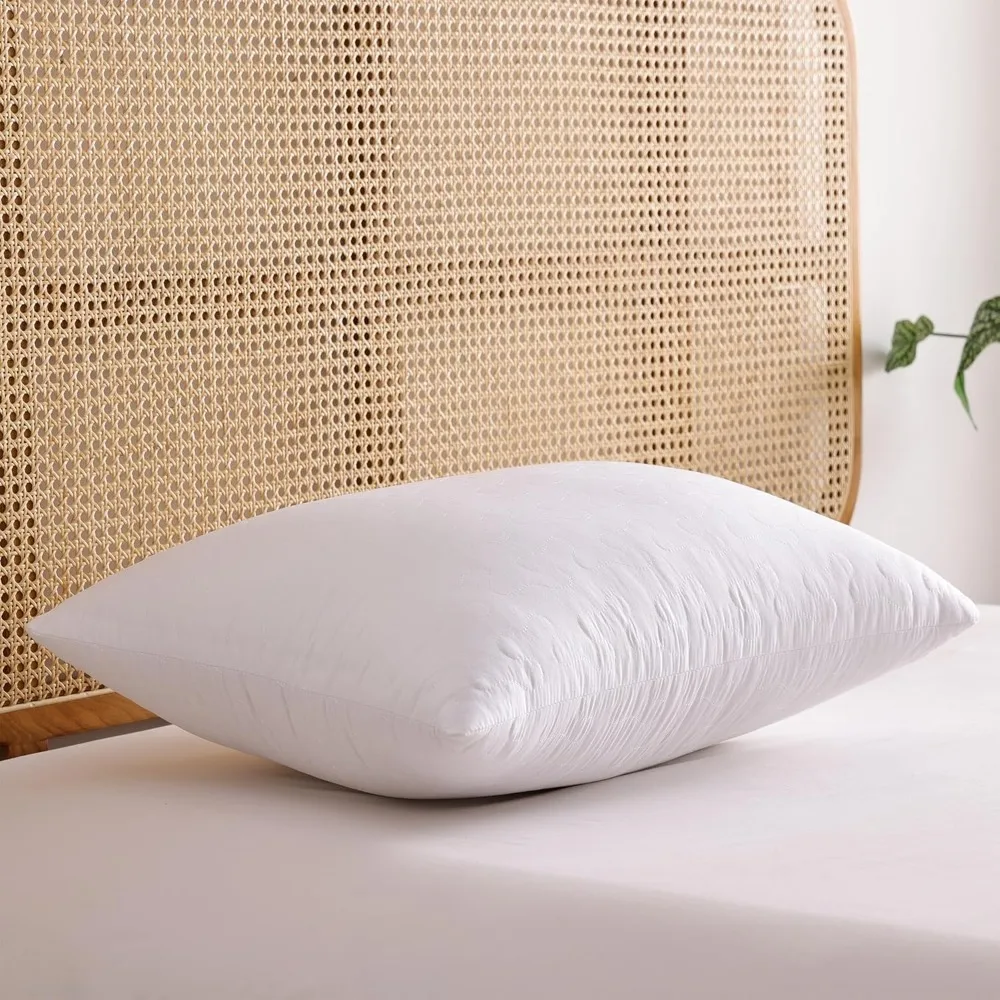 

Очень прочная подушка Queen Size 28 x 20 дюймов, подушка для кровати с регулируемой вставкой обеспечивает более сильную поддержку — для спины, живота и си