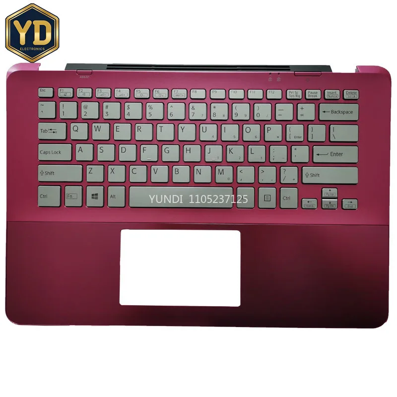 YD NEW For SONY Vaio SVF14A SVF14A15CXB SVF14A16CXB SVF14A17CXB SVF14A1A1J SVF14A18SCP SVF14A1C5E US keyboard palmrest/Bottom ca