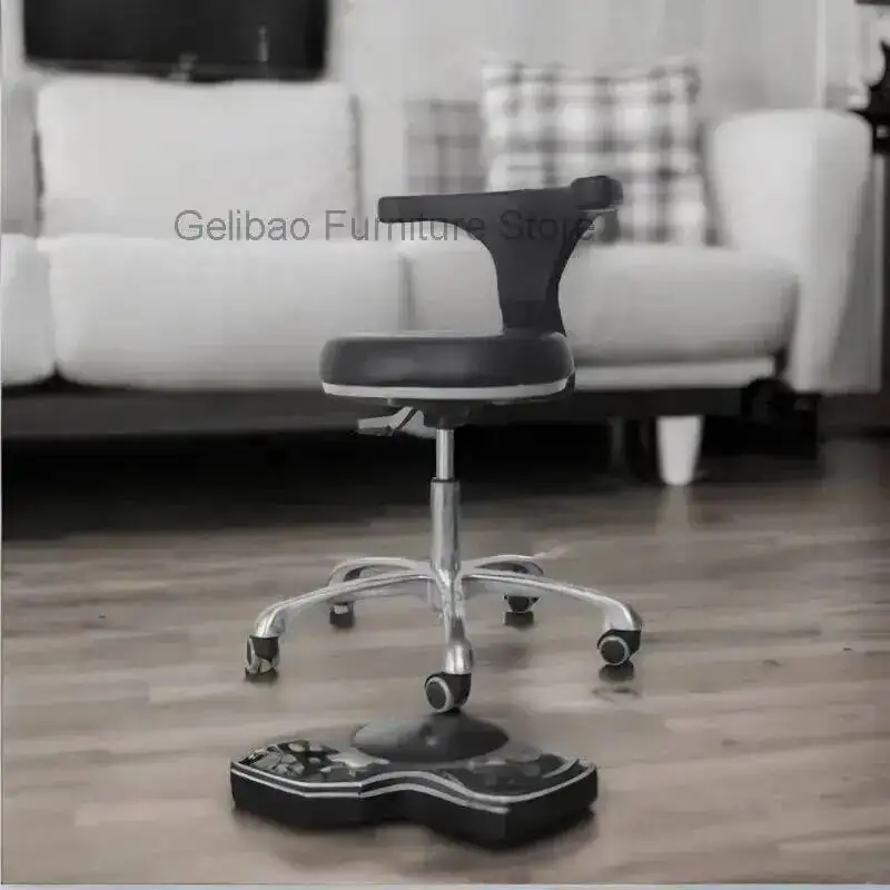 Beauty Tabouret Aesthetic Roulette Chair Furniture Hydraulic Professional Pedicure Spa Silla De Barberia Manicure Iron Chairs