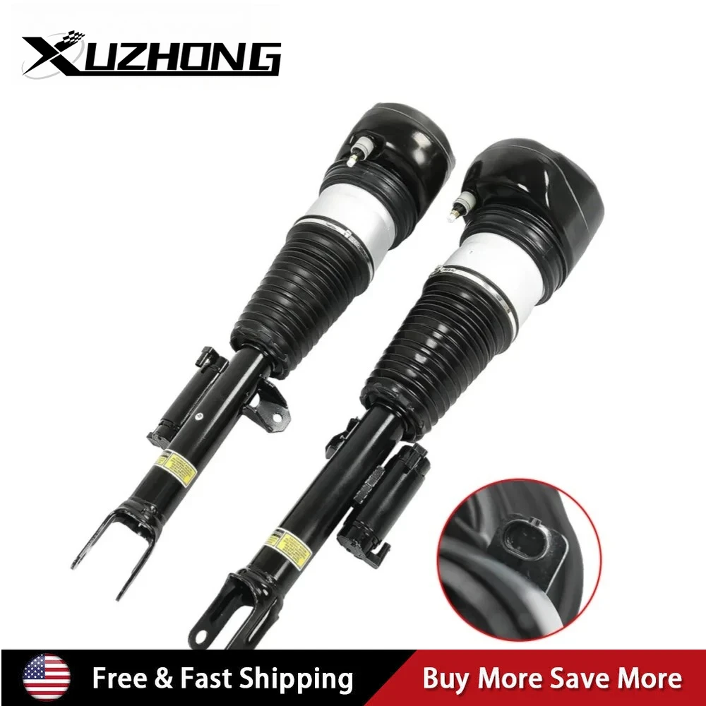 

37107915969 37106899040 2 шт. амортизаторы передней пневматической подвески для BMW 7 серии 2016-2020 G11 G12 740i 750i RWD черный SA-1037