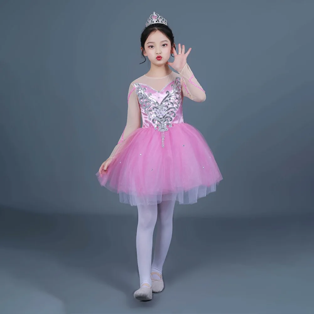 ملابس الأطفال الصيفية أداء الأميرة الجنية توتو ملابس الاطفال ثياب الباليه للفتيات فستان المرحلة ازياء ملابس الرقص