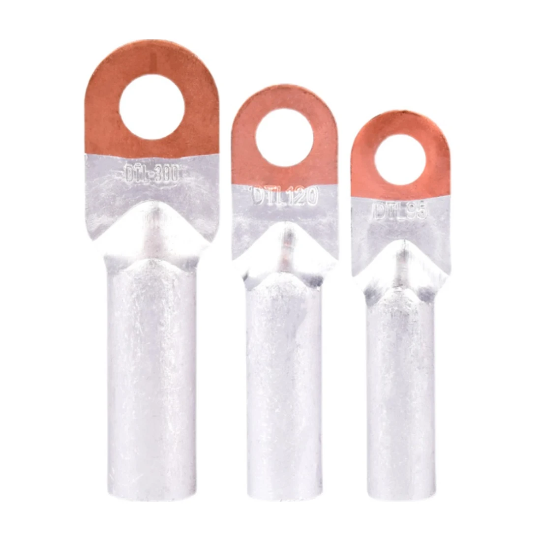 Copper+Aluminum Tube Terminal Battery Welding Ring Crimp Cable Lugs 10mm²~630mm²