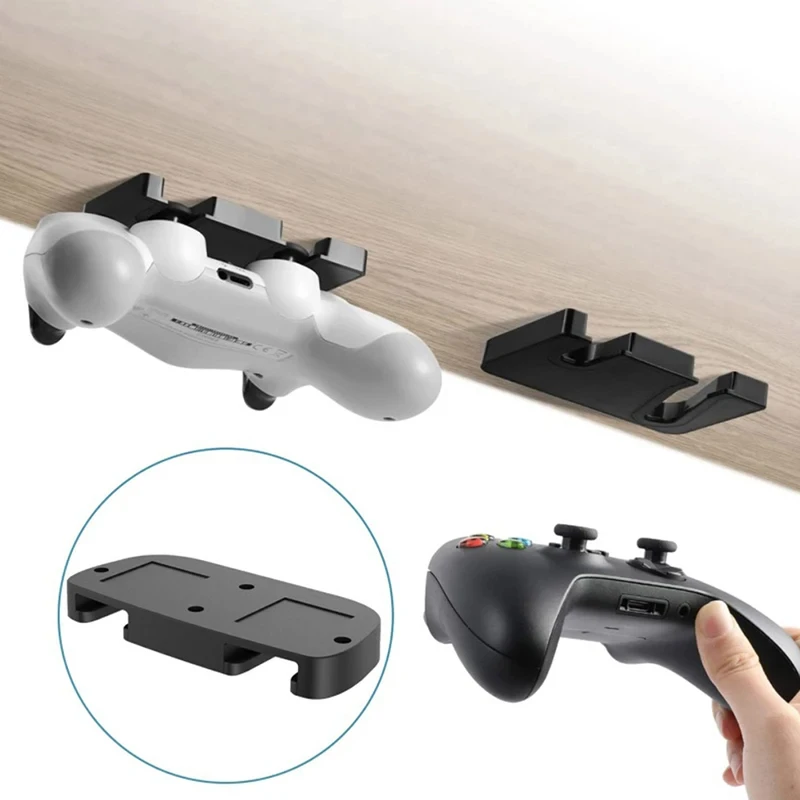 

1pc Hanging Hanger Bracket For PS5/PS4 Controller Hanger Storage Stand Gamepad Hook Holder Game Accessories ABS Storage Rack