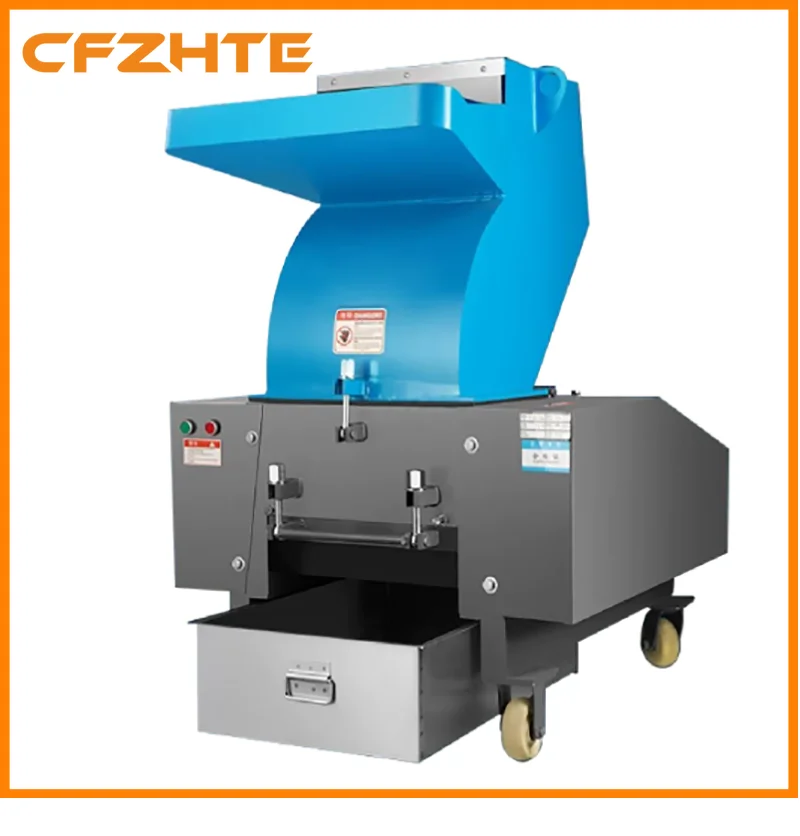 300-450kg/h Plastic Crusher, 7.5kw Industrial Powder/crusher, 680rpm Granule Medicinal Material Feeding Machine