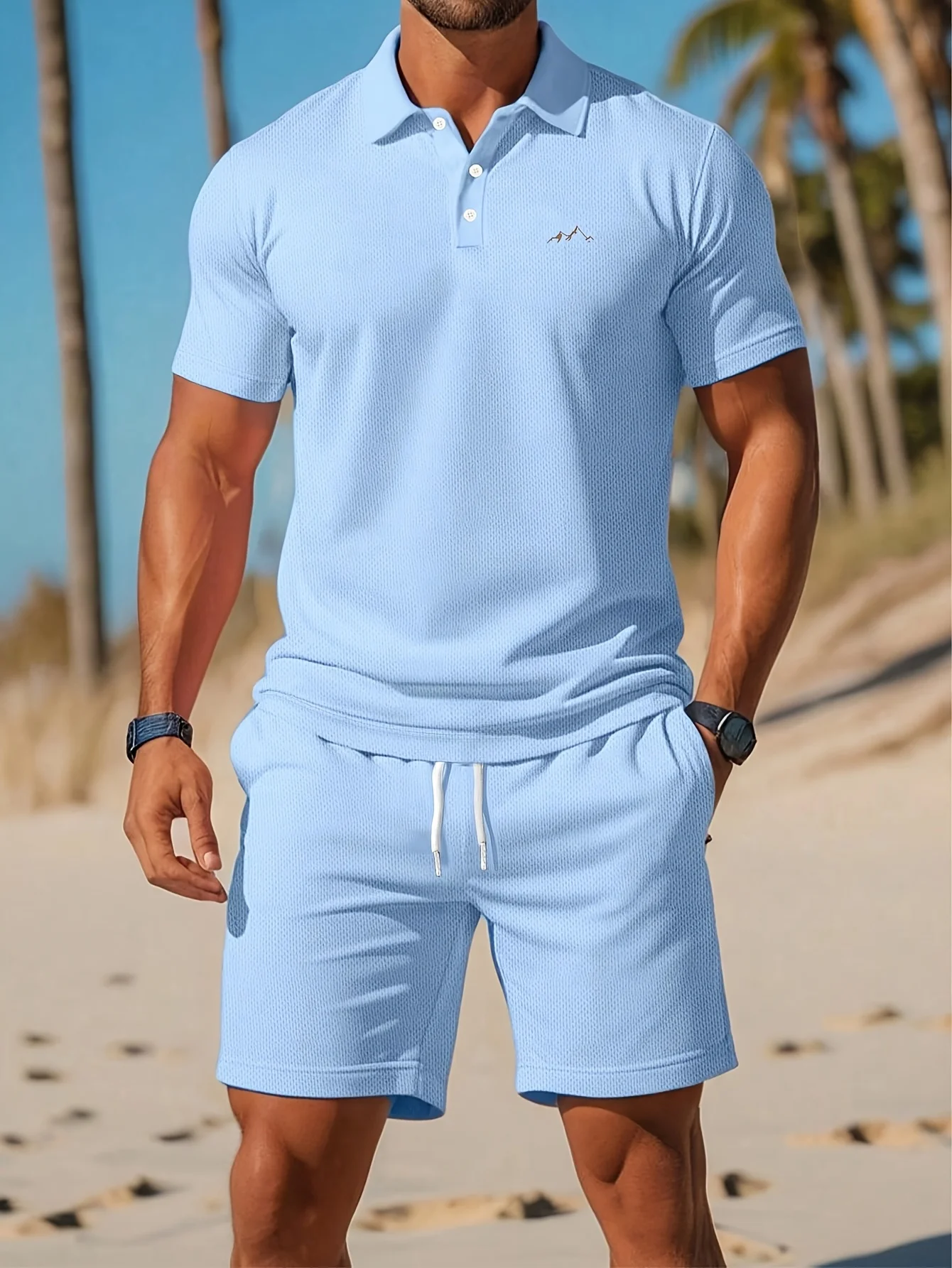 2026 Summer Men's Polo Set - 3 - đánh giá và giá Summer Clothing Shops