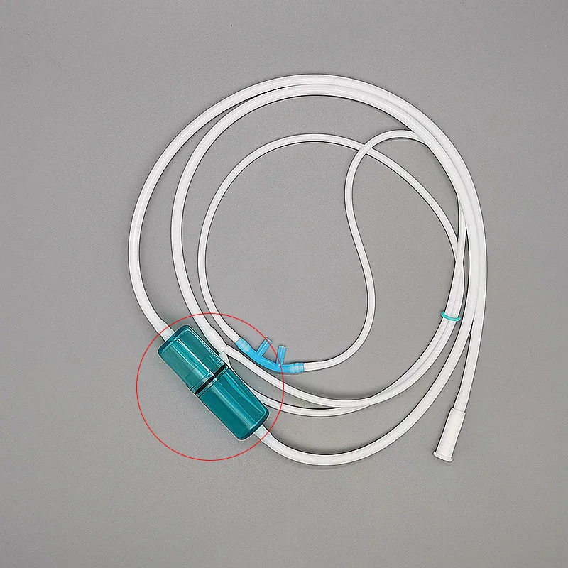 1Pcs Oxygen Tubing Connector, Oxygen Generator Oxygen Tube Water Collector Oxygen Tube Accessory For Healthy Care Oxygen
