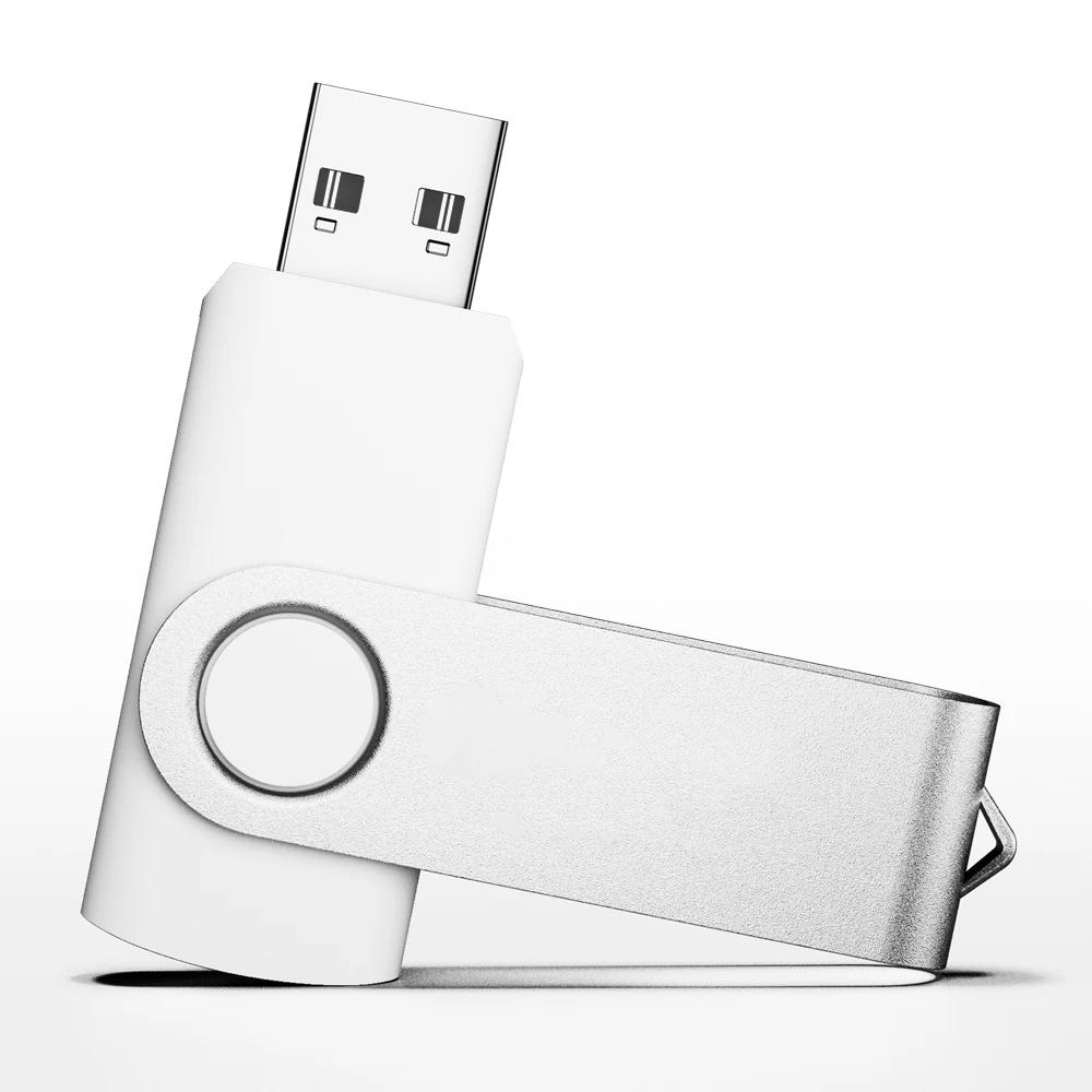 JASTER Business Gift USB Flash Drive 128GB Real Capacity Pen Drive 64GB Rotatable Memory Stick 32GB High Speed USB Stick 16GB