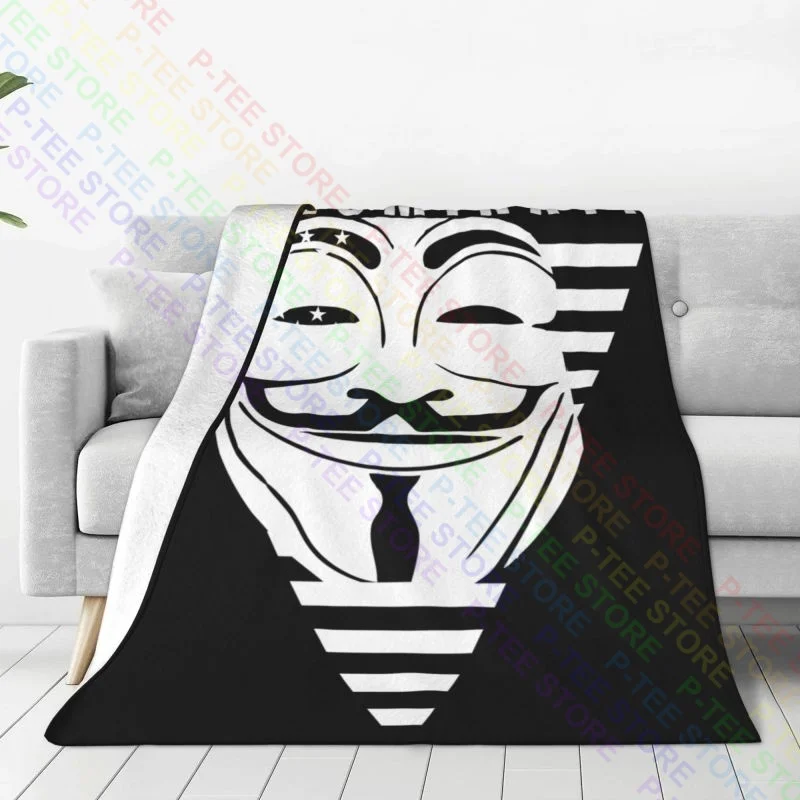 Killuminati Illuminati Anti Nwo Guy Fawkes Anonymous Blanket Classic Sofa Cover Faux Fur Mink