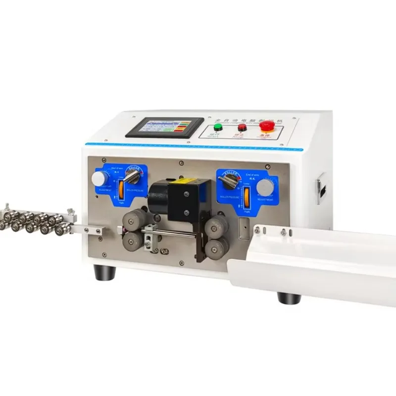 

Automatic 16mm2 Electric Wire Stripping And Cutting Machine For Packing And Cabling