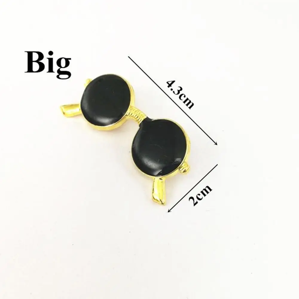

Accessories Retro Enamel Pins Sunglasses Shape Suit Accessories Jackets Glasses Brooch Collar Pins Badge Brooch