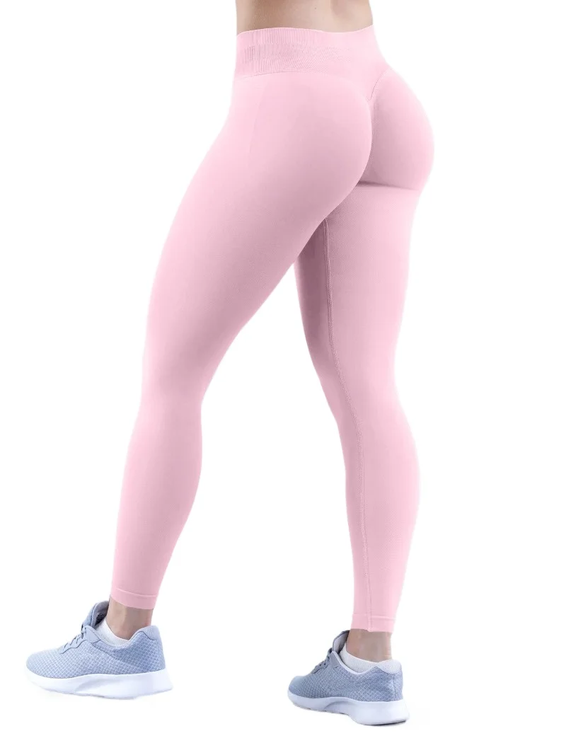

Women Leggings Pro Solid Surnch Seamless Pants Women Soft Fitness Outfits Yoga tights Gym Running Bike Wear