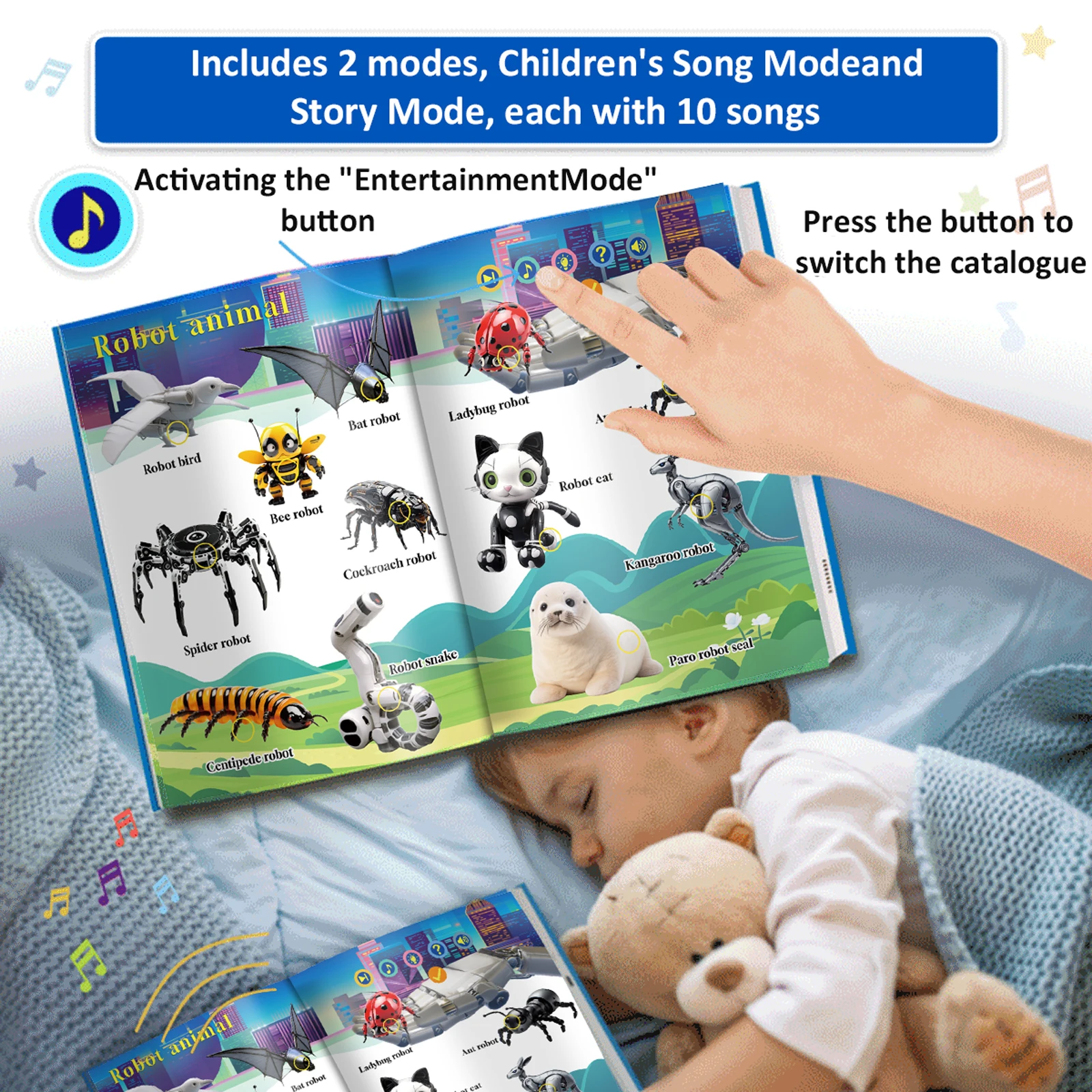 Biidi اللغة الإنجليزية الأطفال الكتب الصوتية نقطة القراءة كتب التعلم آلة التعليم المبكر الاطفال الطفل دراسة اللعب الهدايا #5