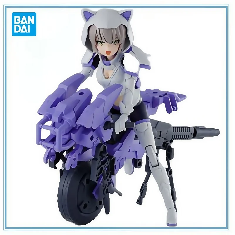 Oryginalny BANDAI 30 Minutes Sisters (SIS-Mc42p) - Nyalenti-Nyabolo - Presto Form Garage Kit Figurka Akcji Anime Kreskówka Prezenty Zabawki