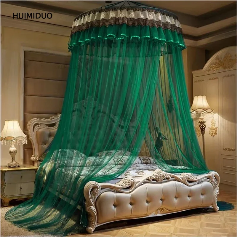 New Design Hung Dome Princess Mosquito Net Insect Bed Canopy Netting Lace Round Mosquito Nets Protect You with Good Sleepping