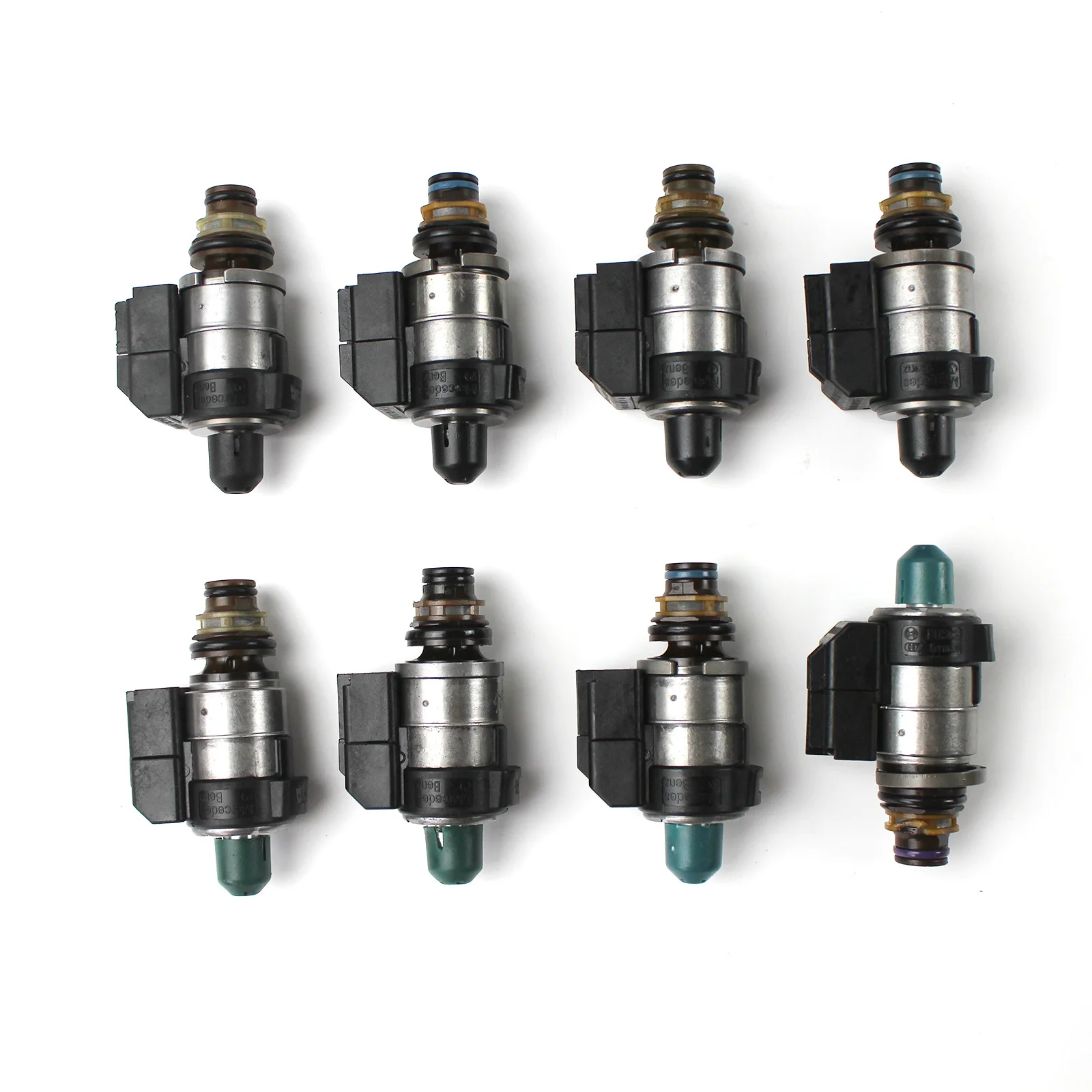 

8x 722.9 Transmission Solenoids Set For Mercedes Benz 7 Speed Automatic Gearbox 2202771098 2202770198 2202770898 Car Parts